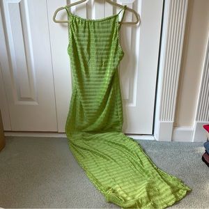 Vici Green Maxi Dress